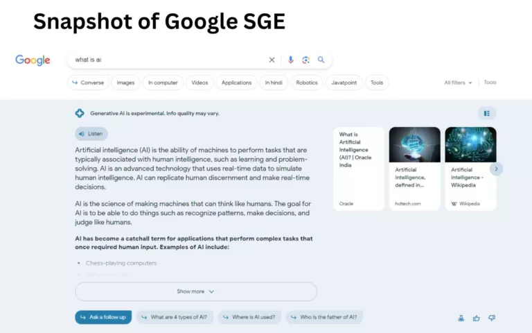 Google SGE