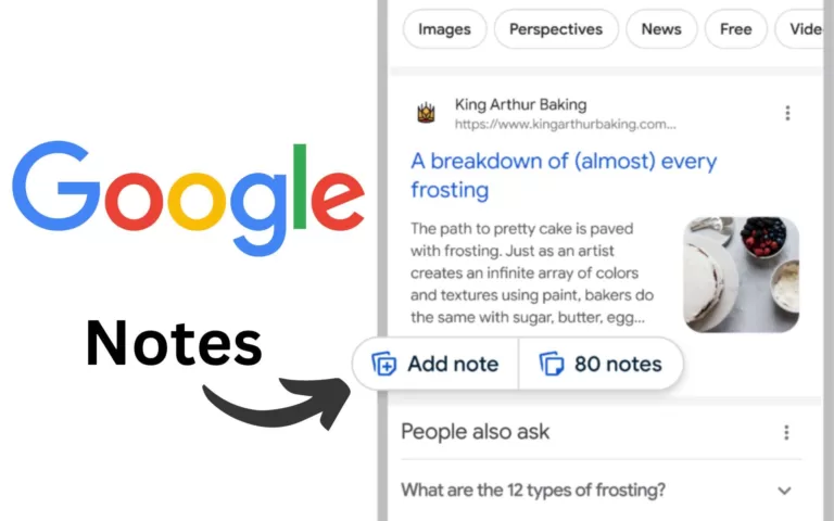 Google Adds Notes